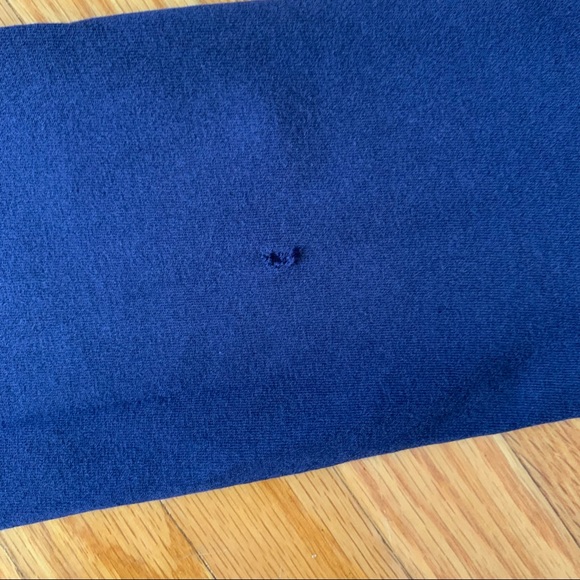 NAVY BLUE LONG SLEEVE SHIRT KIDS - Picture 3 of 4